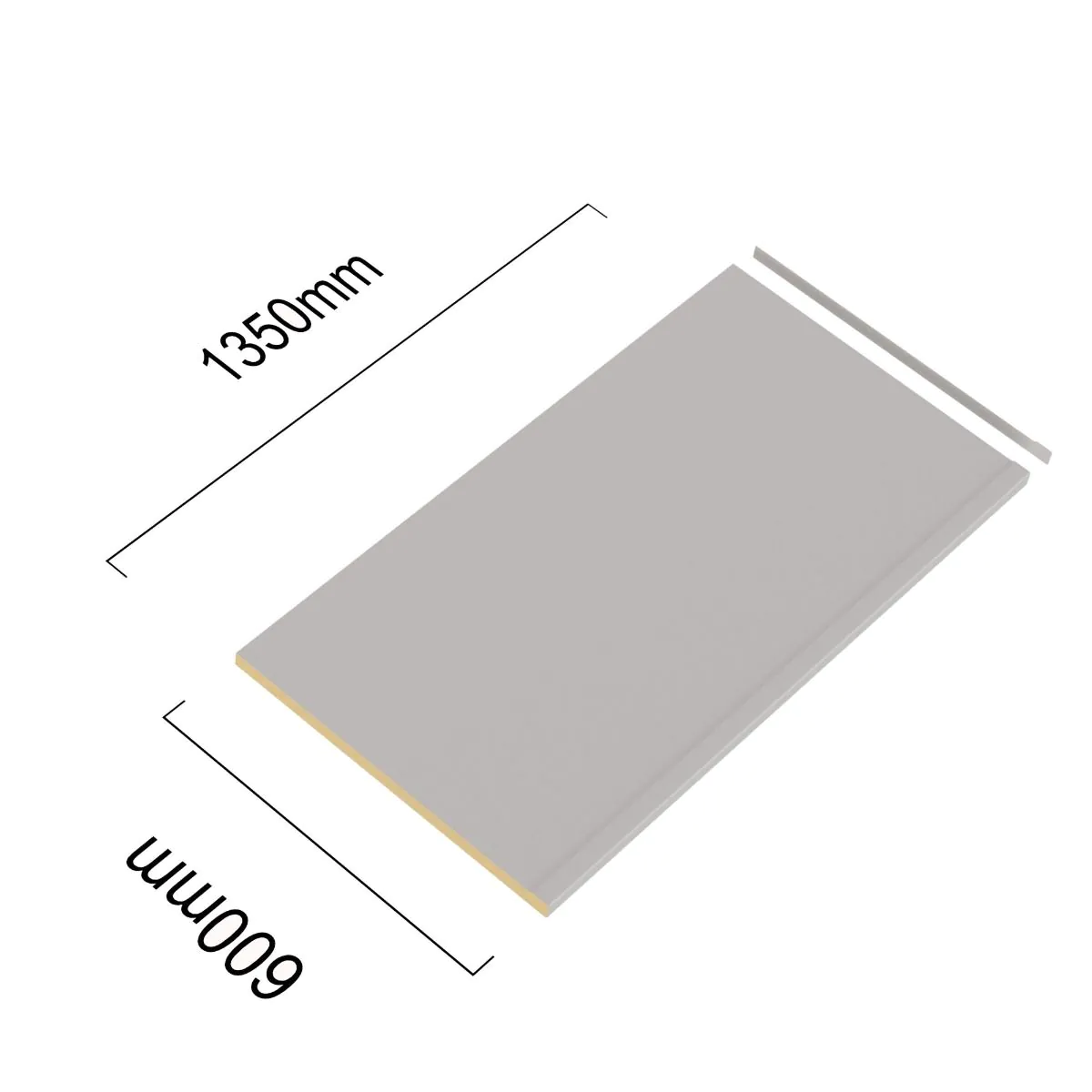 Aanrechtblad op maat tot 135 cm Aanrechtblad op maat tot 135 cm