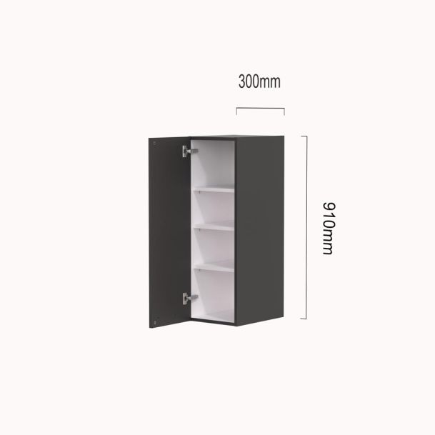 Bovenkast 30 x 91 cm, kleur naar wens Bovenkast 30 x 91 cm, kleur naar wens