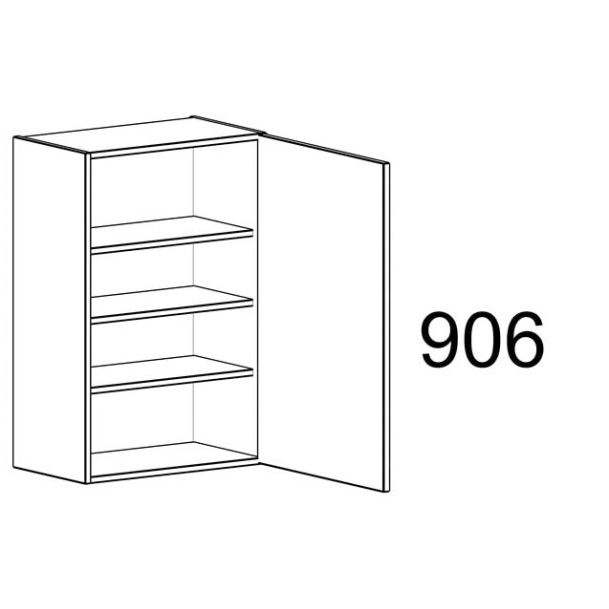 Bovenkast met deur 910 x 450, kleur naar wens Bovenkast met deur 910 x 450, kleur naar wens