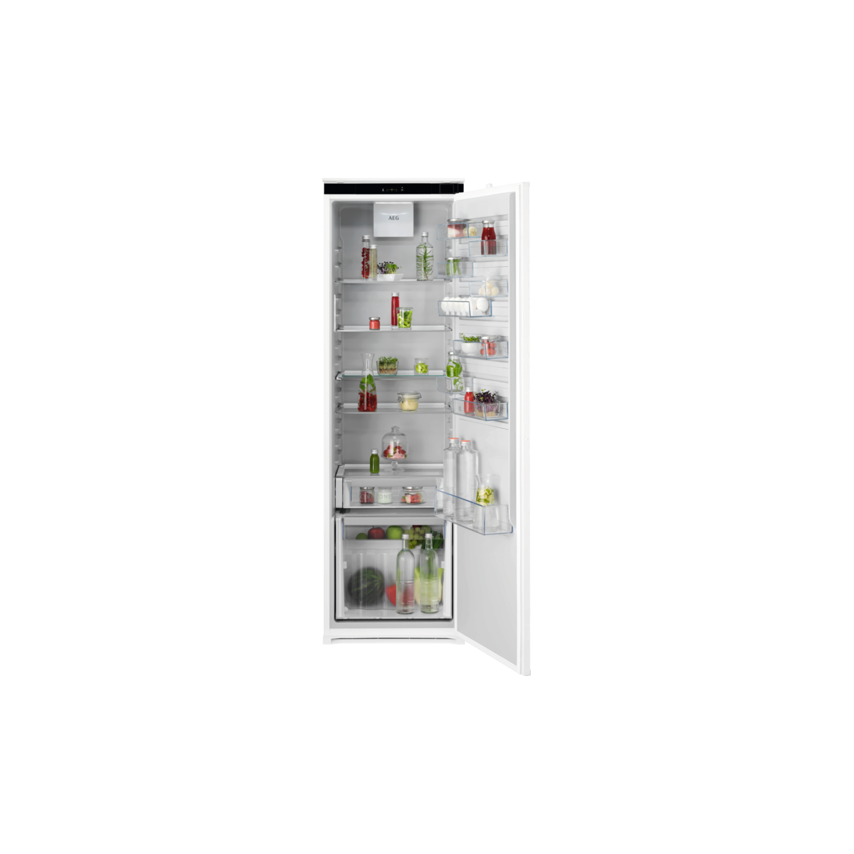 AEG NSK6F181DS - Koelkast 178 cm main product photo