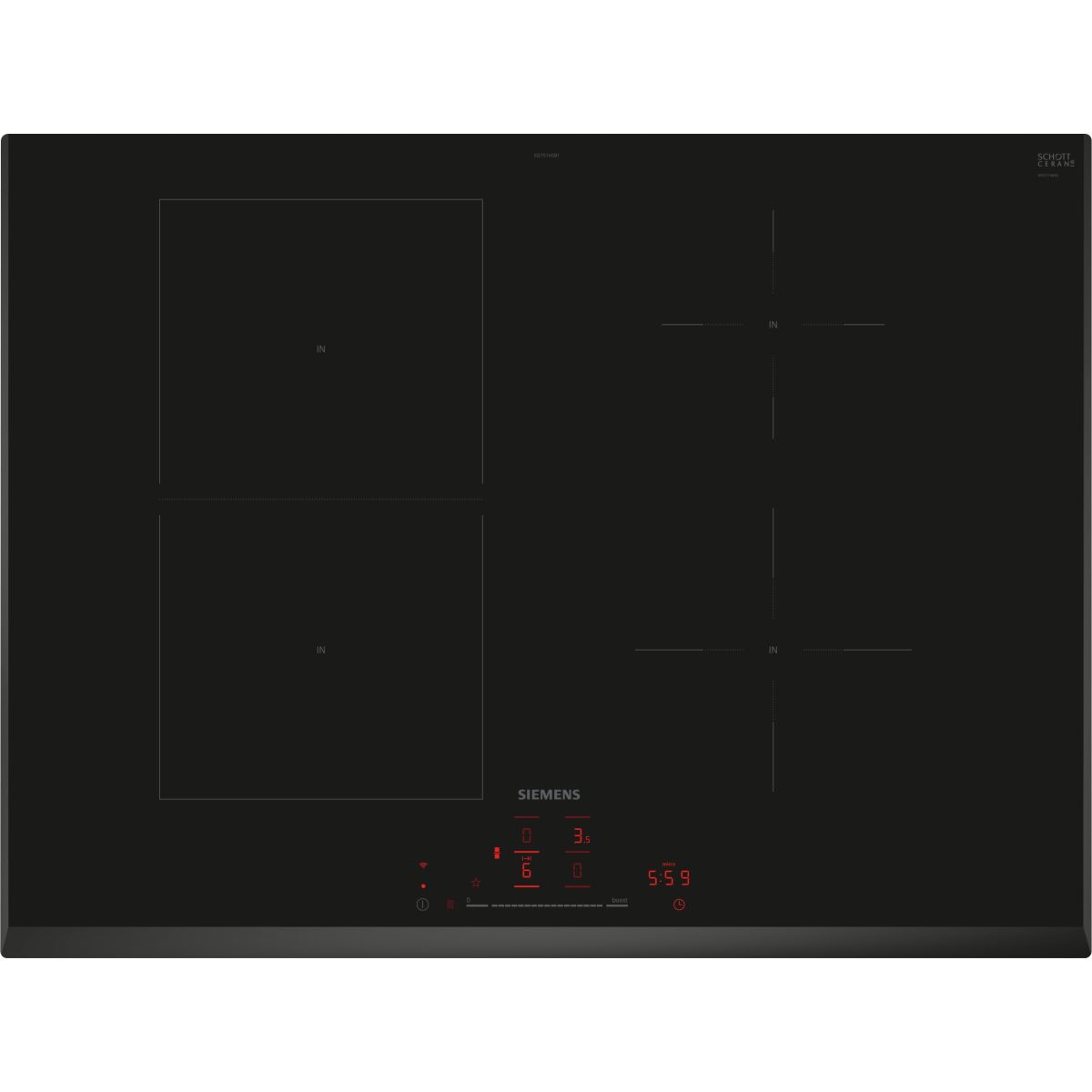 Siemens ED751HSB1E - Inductie-kookplaat 70 cm main product photo