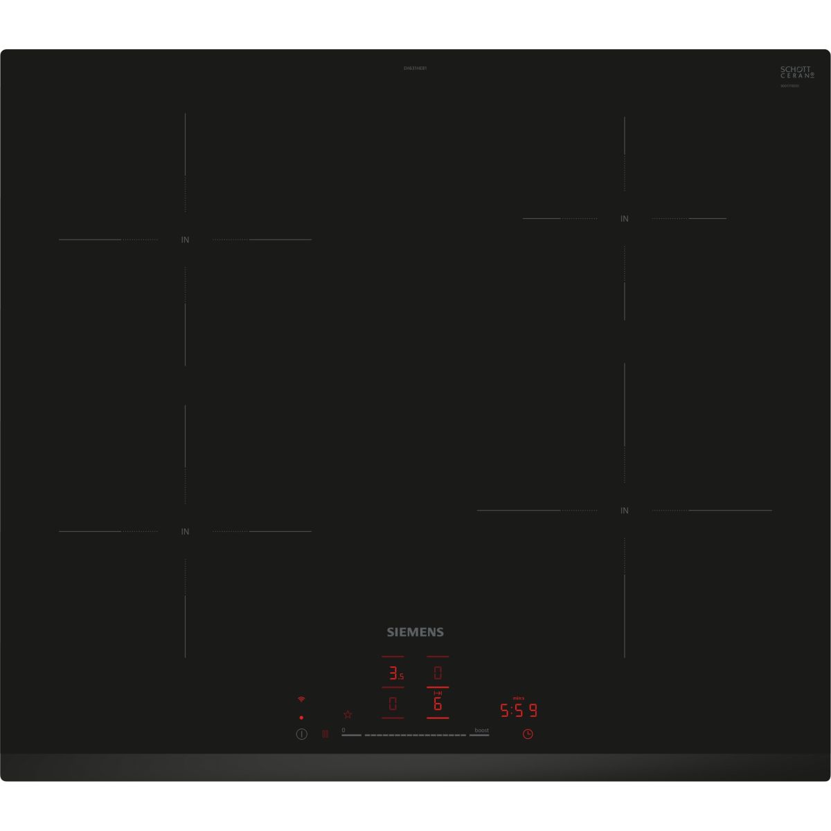 Siemens EH631HEB1E - Inductie-kookplaat 60 cm main product photo