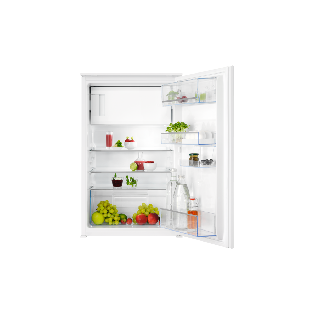 AEG NSF5O882DS - Koelkast met vriesvak 88 cm main product photo