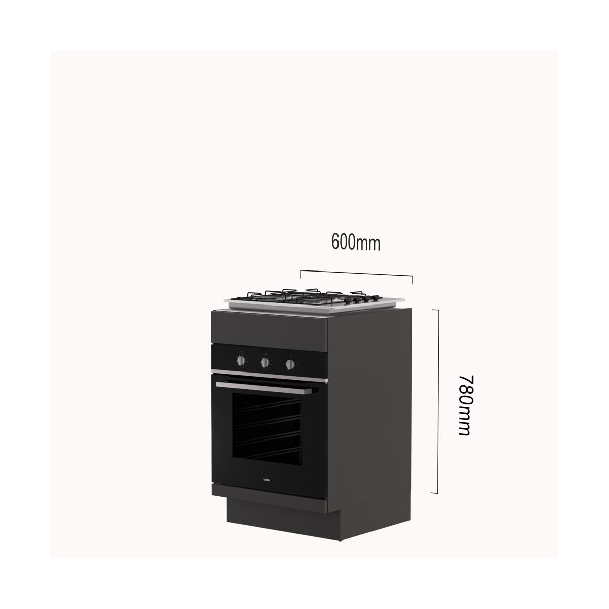 Oven-kookplaat-kast gas main product photo