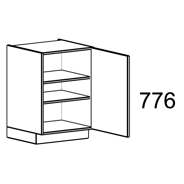 Onderkast met deur 780 x 566